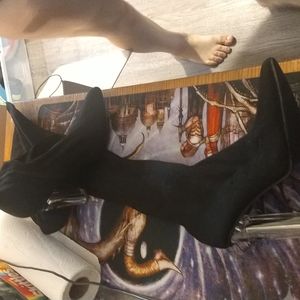 OTK cloth boots